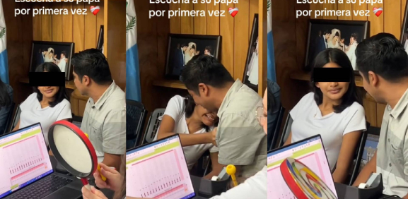 El video con su reacción de viralizó rapidamente