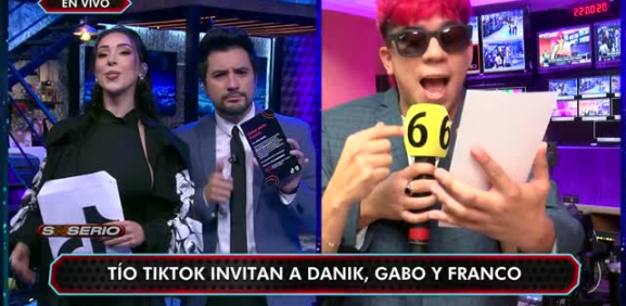 Gabo Ramos, Danik Michell y Franco son sorprendidos con este evento entre 'Canal 6' y 'Tiktok'