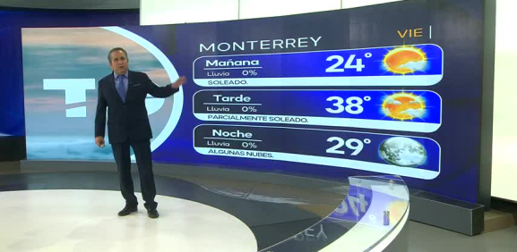 Abimael Salas nos da el pronóstico del tiempo en Monterrey para este este fin de semana.