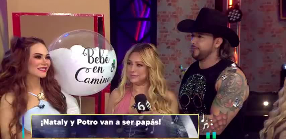 Tras semanas de dudas y algunos chismes, se vuelve realidad el embarazo de Nataly