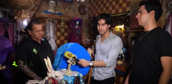 Los chicos de 'Orbital' junto a Lobo Blanco viven una tarde de misterio