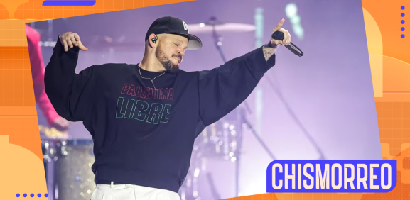 Residente se presenta en el zócalo de la Ciudad de México