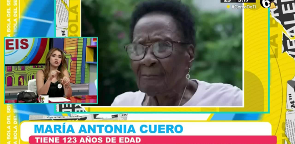 En Colombia vive esta señora que es la persona con mayor edad