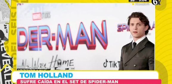 Tom Holland fue hospitalizado en Glasgow tras sufrir una conmoción durante el rodaje