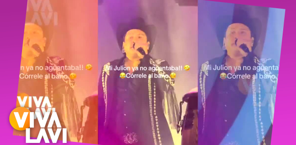 Julión Álvarez así fue captado en su concierto
