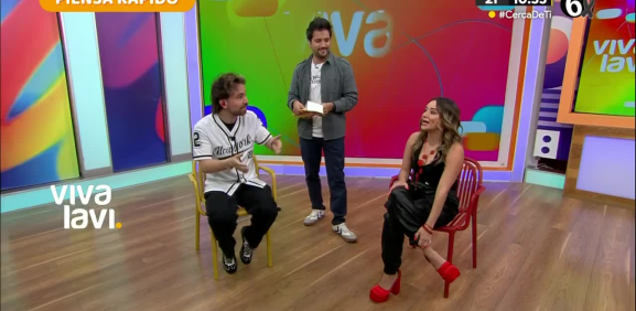 Chicken y Violeta se enfrentan en el 'Piensa Rápido'