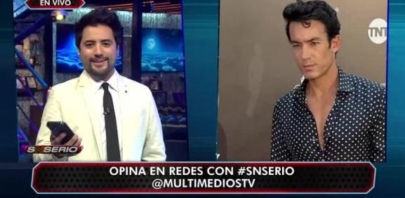 Gabo Ramos lee comentarios sobre la crítica a la apariencia del actor