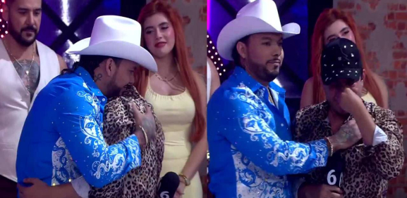En lágrimas el chico explota de coraje y busca el apoyo de su hermano