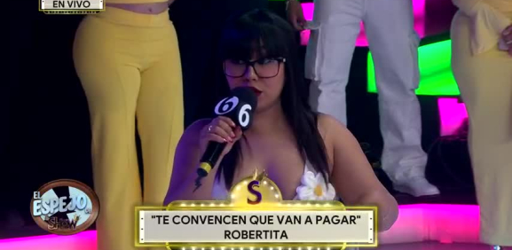 En 'El Espejo' Robertita confiesa la gente que le deben y que se niegan a pagarle