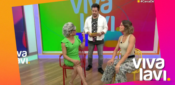 Natalia y La Maestra Resurrección en el "Piensa Rápido"