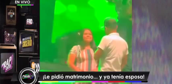 Le pidió matrimonio a su novia y su esposa se enteró