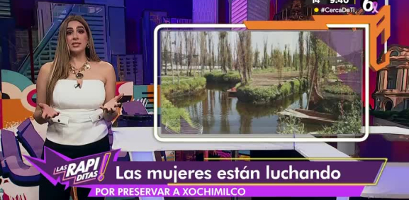 Mujeres luchan por preservar Xochimilco