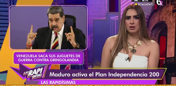 Venezuela saca sus 'juguetes de guerra' contra Estados Unidos.