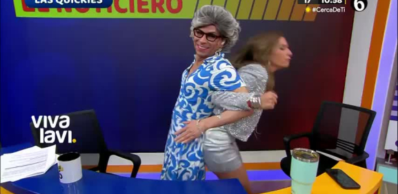Gaby Quiroga y la Maestra resurrección pratican extraña terapia