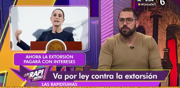 Claudia Sheinbaum anuncia ley contra la extorsión