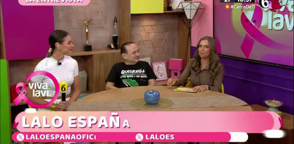 Lalo España en exclusiva en 'Vivalavi Mx'