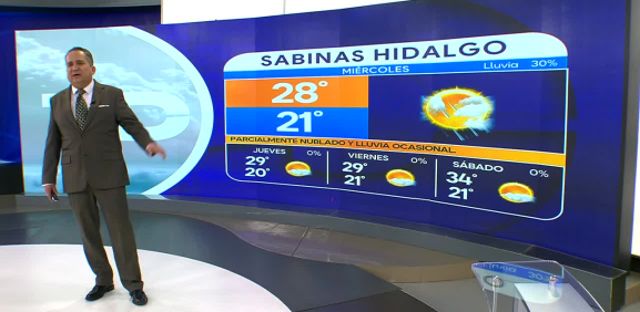 Abimael Salas nos da el pronóstico del tiempo en Monterrey para este miércoles 15 de octubre de 2025.