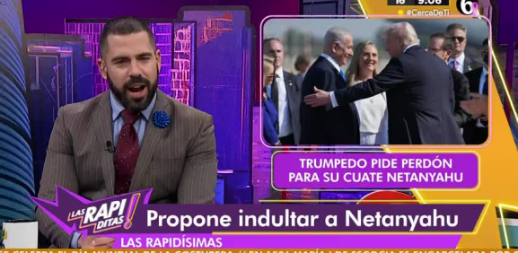 Trump propone a presidente de Israel 'perdone' Netanyahu por corrupción