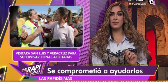 Claudia Sheinbaum visitará zonas afectadas por inundaciones