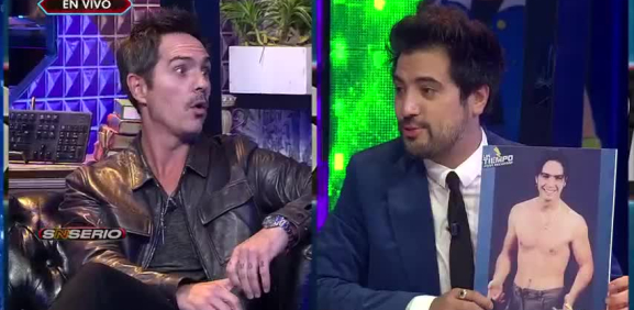 El actor no recordaba la identidad de esa foto y que pasó en ella