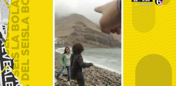 Quedó captado en video este encuentro de otro mundo