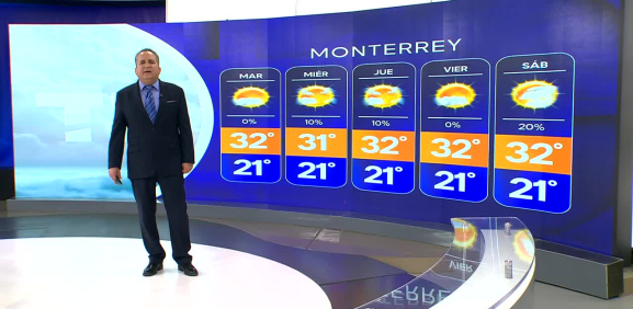 Abimael Salas nos da el pronóstico del tiempo en Monterrey para este lunes 20 de octubre de 2025.