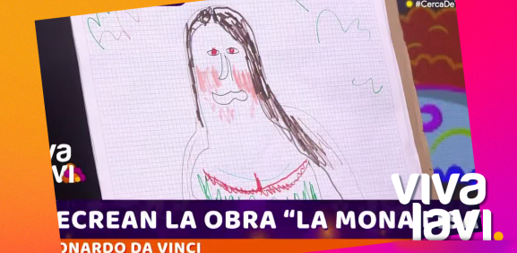 Recrean a la 'Mona Lisa'