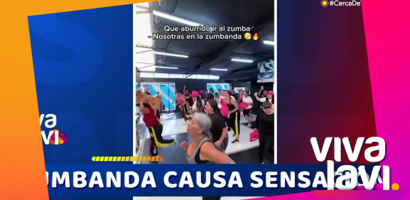 Zumba causa sensación al ritmo de banda