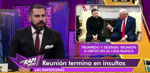 Reunión entre Donald Trump y Zelensky termina en insultos