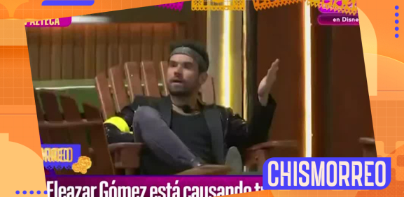 Eleazar Gómez protagoniza encontronado con compañeras de reality