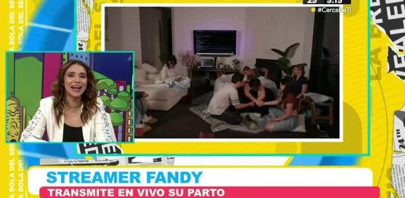 Fandy, una influencer estadounidense, convirtió su parto en un evento viral que duró más de ocho horas