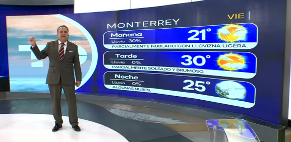 Abimael Salas nos da el pronóstico del tiempo en Monterrey para este este fin de semana.