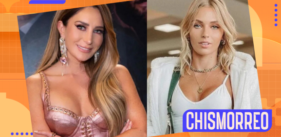 Geraldine Bazán e Irina Baeva juntas en evento