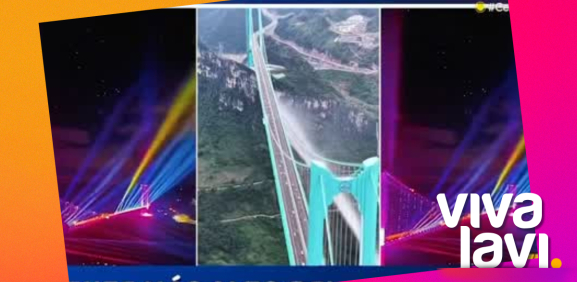 El puente más alto del mundo en China
