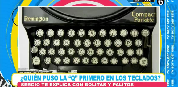 La gran mayoria de teclados son creados bajo esta manera ¿pero quién lo inventó?