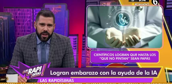 Científicos logran embarazo con la ayuda de IA