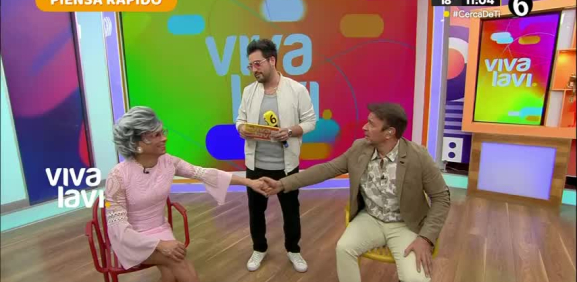 La Maestra Resurrección se enfrenta Raúl Magaña en el 'Piensa Rápido'