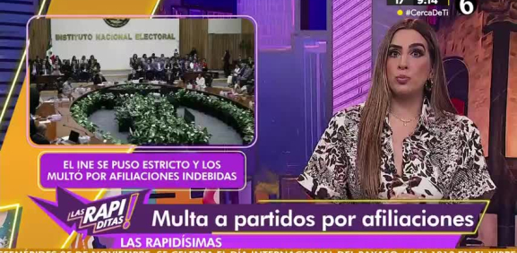 INE multa a partidos por afiliaciones indebidas; ascienden a más de 28 mdp