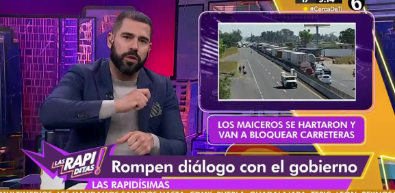 Maiceros rechazan acuerdos y diálogo con el Gobierno Federal