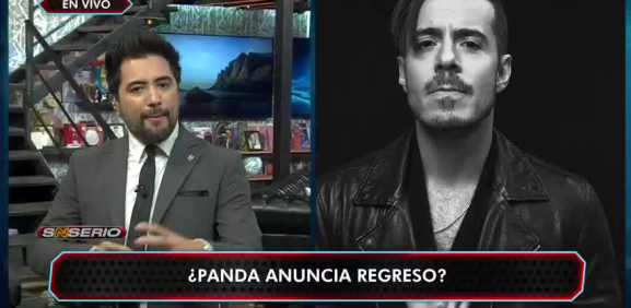 Tras muchos rumores el conductor cuestiona el posible regreso de la agrupación