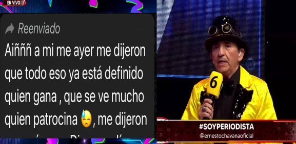 El conductor confiesa que el programa es incorruptible y tranquiliza a todos los padres de los concursantes