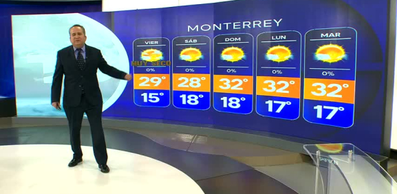 Abimael Salas nos da el pronóstico del tiempo en Monterrey para este jueves 13 de noviembre de 2025.