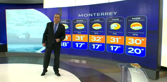Abimael Salas nos da el pronóstico del tiempo en Monterrey para este este fin de semana.