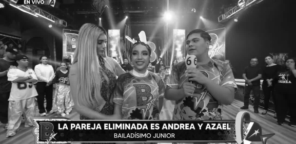 Triste despedida de esta pareja que se sale rumbo a la semifinal