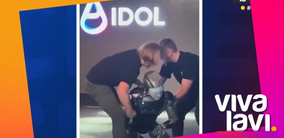 Robot ruso falla durante su debut