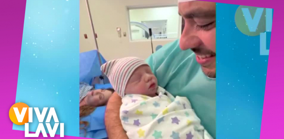 Carlos Posadas presenta a su hija Loretta