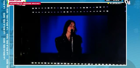 En su gira por México el tema que interpretó la cantante fue este