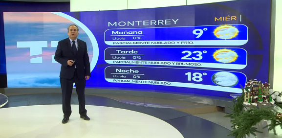 Abimael Salas nos da el pronóstico del tiempo en Monterrey para este miércoles 03 de diciembre de 2025.