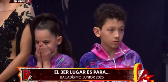 Con lágrimas los pequeños se despiden así de la competencia