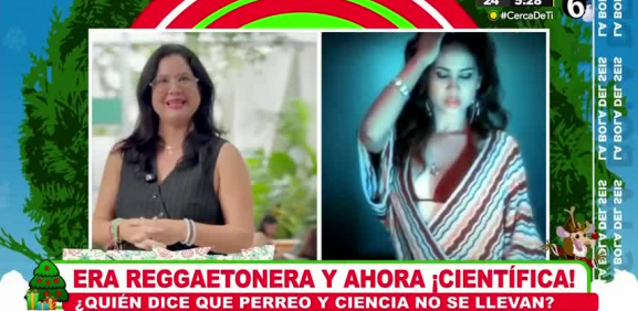 Esta colombiana es reconocida por la ciencia por sus aportaciones, pero en su pasado fue una icónica cantante reggaetonera